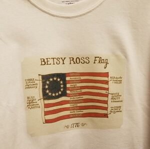 Betsy Ross Flag Description Tee